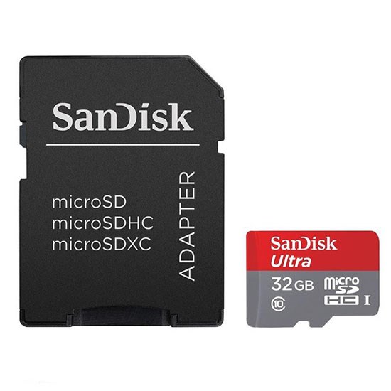 کارت حافظه  سن دیسک Ultra UHS-I U1 533X 80MB/S 32GB microSDHC With Adapter155322